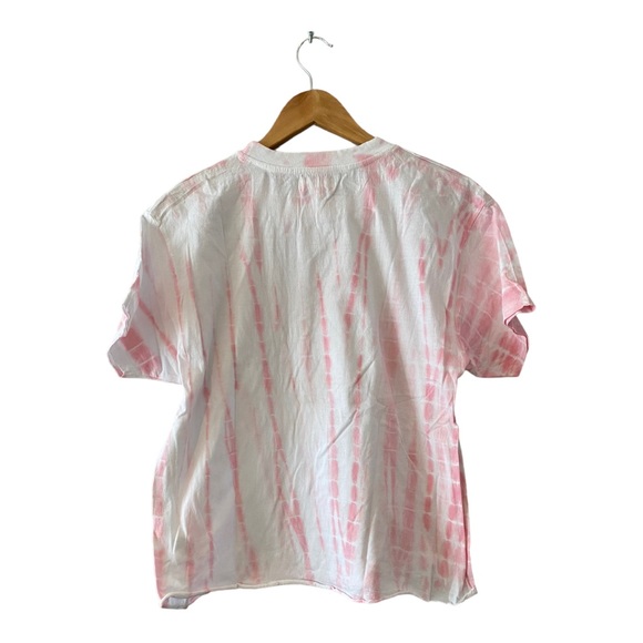 Tie Dye T- Shirt Crop Top Short Sleeve top -100% Cotton Size M - Picture 2 of 6